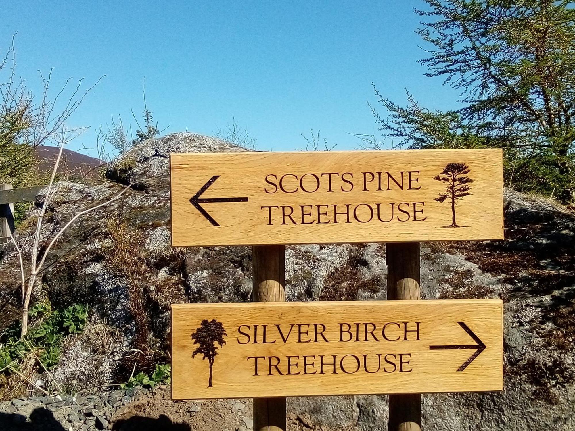 Dalnoid Cottages & Treehouses Nr Glenshee Exterior foto